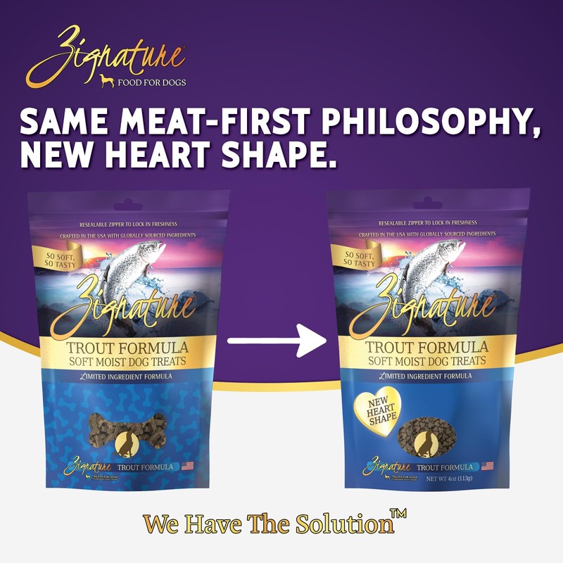 Zignature Trout Soft Moist Treats for Dogs