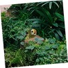 BESPORTBLE Garden Snail Decor Skull Statue Resin Ornament for Landscape