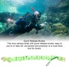 Diving Camera Lanyard Stainless Steel Spring Coiled Lanyard Diving Coil