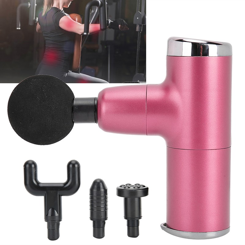 Mini Massage Gun Portable Adjustable Muscle Pain Fatigue Relive Fitness