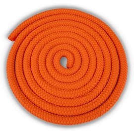HAEST Comba para niños y adultos  3,00 m de longitud  naranja  120 g de peso  ideal para deportes escolares y clubes  resistente y adaptable
