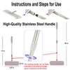Window Screen Cleaner Tool, Window Screen Cleaning Brush, 5 in