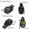 Itian Electrician Waist Bag Tool Belt Bag Screwdriver Carry Bag
