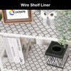 Cooyes Shelf Liner – Non-Slip Shelf Liners for Kitchen Cabinets