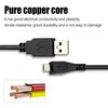 KKPOERT Micro USB Charging Cable Power Cable Adapter Cable is