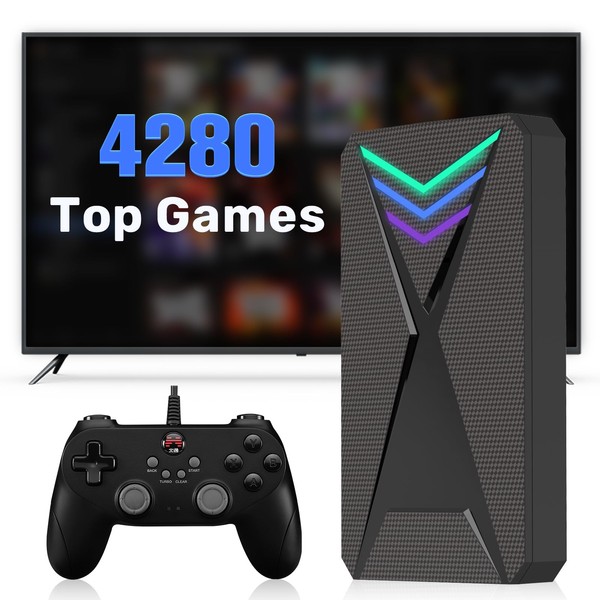 JAnimauxx Hyper Base Lbox Retro Game Console with Built in