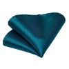 DiBanGu Conjunto de gemelos de seda para hombre con corbata