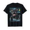French Bulldog Dog Lover Riding In Car T-Shirt