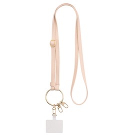 SUNCREST iSB-ST16 Shoulder Strap [Beige] Leather with Ring