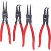 KS Tools 119.2060 Circlip pliers set, 4 pcs, 40-100 mm