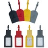 Sandian, Luggage Name Tags, PU Leather, Flap ID Card Holder