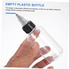 SAFIGLE 20Pcs Translucent Dispenser Bottle Reusable Squeeze Bottles for Liquid