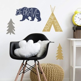 RoomMates Adventure Awaits Animal Peel And Stick Giant Wall Decals