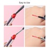 ACOSBRUOP Makeup Brushes Lip brushes Lipliner brushes Black Retraltable for