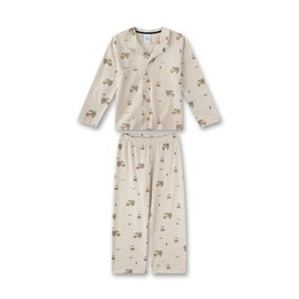 Sanetta Boys Pyjamas Beige | High Quality and Comfortable Cotton Pyjamas for Boys Pyjamas Set for Boys, beige