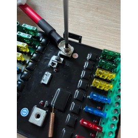 RGB 16 Gang Switch Panel w/Memory Function Auto-Dimmable Toggle Momentary Pulsed Multifunction Switch Panel Pod 12-24V Switch Panel Waterproof for Truck Boat UTV