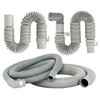 Washing Machine Drain & Water Supply Hose Extension Drum Drain Hose Part 2ea