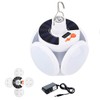 POCKETMAN Footable Solar Light, Fordable Camping Lamp for Outdoor Use,