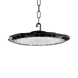 Viugreum High Bay LED Shop Lights, 200W UFO LED High Bay Light 20,000LM 120V LED High Bay Lights 5000K Daylight for Garage Workshop Barn Factory Warehouse