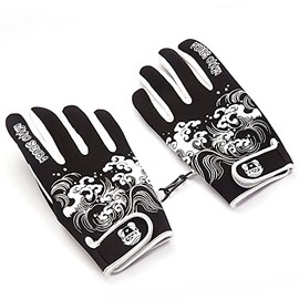 Kinno Scuba Neoprene Glove, Wetsuit Gloves 2mm for Diving Snorkeling Paddling Kayaking Canoeing Water Sports (Black, Medium)