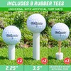 GoSports Rubber Golf Tees 9 Pack - 3x of 1.5