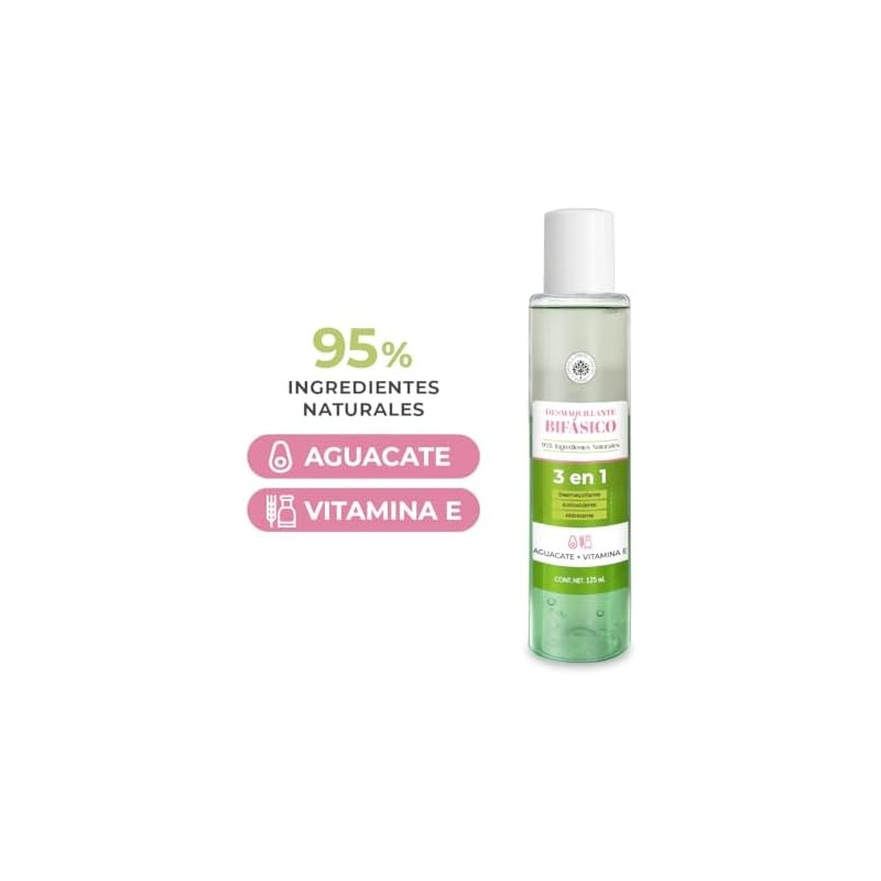 Árbora Kit Desmaquillante Bifásico y Agua de Rosas cara y