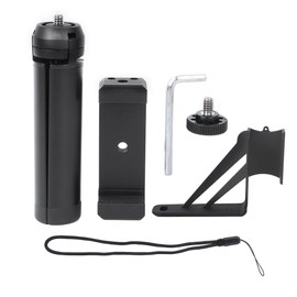 Aluminum Alloy Desktop Live Broadcast Mobile Phone Fixed Bracket Mini Tripod Kit for DJI OSMO Pocket CameraBlack Cellphone Clip