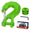 Nilight Forged Steel Winch Hook 3/8" Grade 70 Safety Latch