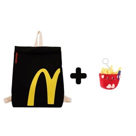 McDonalds Backpack Bag Funny Lightweight Knapsack Crossbody Shoulder Bag for Women Men:_20