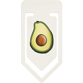 91mm 'Avocado Half' Large Plastic Paper Clip (CC00040507)