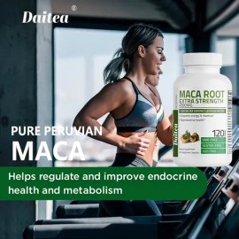 Raíz De Maca Daitea: 120 Cápsulas Vegetarianas (4000 Mg)
