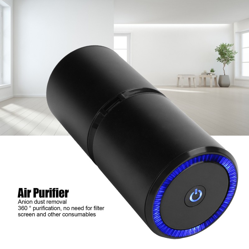 Air Purifier USB Anion Air Cleaner Aluminum Alloy Air Purifier