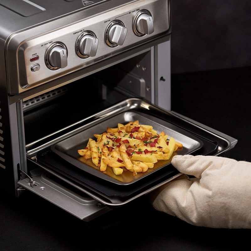 Wagensteiger SUS304 Stainless Steel Serving Platters, Rectangle Metal Dinner Plates