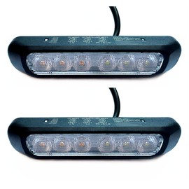 MelTruck® 2x Position Light with Flashing Light Position Light Truck Trailer E9 Indicator Light