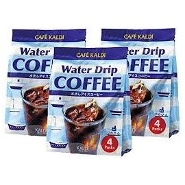 Cafe Cardy Water Drip Coffee (Cold Brew Iced Coffee), 1.4 oz (40 g) x 4 p) x 3 Pieces (Set of 3)