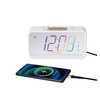 ZAPALA Expert Mulitcolor Alarm Clock for Bedroom, 2 Alarms Loud