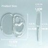 180 Degree Hand Makeup Makeup Mixing Palette with Transparent Spatula
