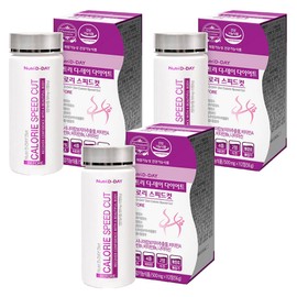 Nutri-D-Day Diet NEW Calorie Speed ​​Cut, 112 tablets, 3 pieces / 뉴트리디데이 다이어트 NEW 칼로리 스피드컷, 112정, 3개