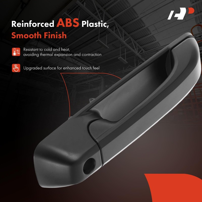 A-Premium Front Driver Side Exterior Door Handle with Keyhole Compatible