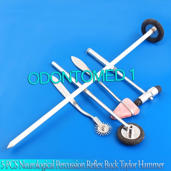 ODM 5 PCS Neurological Percussion Reflex Buck Taylor Hammer Queen