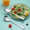 Salad Server Set, Berglander Stainless Steel Salad Serving Set, Salad