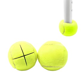 Seven Mine 2 Pelotas de Tennis Precortadas para Andaderas, Sillas de Ruedas, Mesas: Mejora la Movilidad