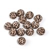 【B170】 Beads for DIY Projects: 15mm Round, Mixed Color, 30Qty