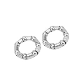 Partuto 2pcs 37.6mm x 7 Bicycle Ball Bearings Crank Wheel Bearing Retainer Replacement