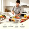 5 Tablas para Picar de Acero Inoxidable 304, Antideslizante Doble,