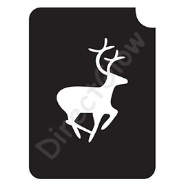 Deer 1004 Body Art Glitter Makeup Tattoo Stencil- 5 Pack