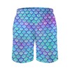 Homokoir Men's Summer Quick Dry Swim Trunks Mermaid Beach Board
