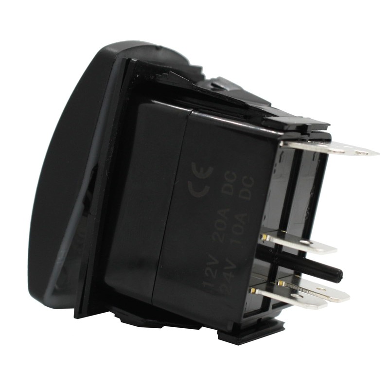12V 20A / 24V 10A ON-Off Rocker Switch PTO 6T06B