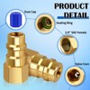 FANOVO R12 to R134a Adapter, High & Low Pressure R12