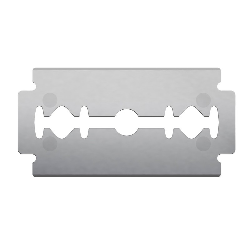 VIKINGS BLADE Double Edge Safety Razor Blades, 50x Blades, Swedish